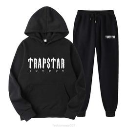 Designer Fashion Clothing Mens Tracksuits Hoodies Trapstar Sweater Fashionable Floral Hoodie Suit Upper Garment Rock Hip Hop Cotton Streetwear Casual Pant 26