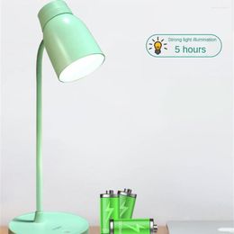 Table Lamps Long Endurance Foldable Multifunctional Low Power Consumption Eye Protection Reading Night Lamp Dimming Touch