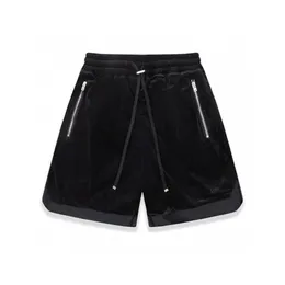 2023 Mens shorts Luxury design Fashion shorts style velour letter embroidery Pants Men Hip hop street Short