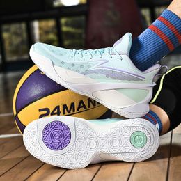 Youth Casual Running Shoes Mens Womens Basketball Shoes Breathable Couple Sports Sneakers