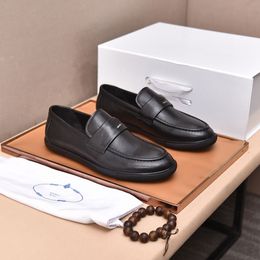 Luxury Name Mens Loafers Suit Slip On Office Dress Casual Shoes Walk Real Leather Size 38-44