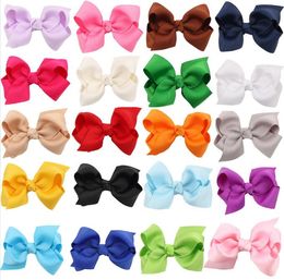 Children Cute Hair Accessories Baby chiffon Bow Flower Hairpins Barrettes Hair clips Girls Headdress Kids hairband Gift