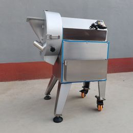 Steel vegetable cutter Commercial chopping vegetable machine automatic vegetables cutting machine shallot onion dicing machine