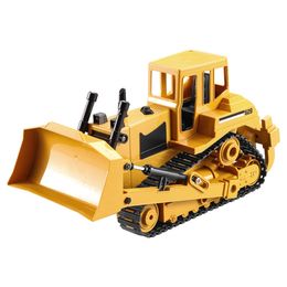 1:20 High simulated RC Bulldozer Dumper truck Tractor Caterpillar Crawler Electric Engineering Car 2.4G remote control bulldozer