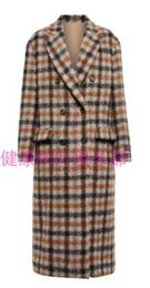 Lana femminile brunello primavera lussuosa colore lussuoso Cucinelli Cashmere Coat