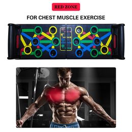 Push-Ups Stands Folding Push Up Board Multifunctional Exercise Table Abdominal Muscle Enhancement Gym Sports Portable Fitness Equipment 230620