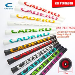 Club Grips " Crystal Standard CADERO 2X2 PENTAGON AIR NER Golf 9 Colors Available Transparent Grip 230620