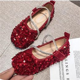 Strass paillette Mädchen Sandalen Designer Kinder Casual Turnschuhe Kleinkind Baby Schuhe Prinzessin Party Kleid Schuhe Kinder Sportschuh