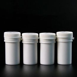 Plastic Bottle 15g Capsule powder Container Refillable Empty Pot Potable Travel White Makeup Tool F942 Dxqjf