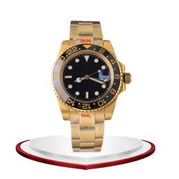 Heiße Business -Herren -Handgelenkwache wasserdichte Golduhr Klassische Edelstahl -Mode -Uhren Luxus Date Luminous Handgelenk Uhr Relojes de Hombre Uhren für Männer