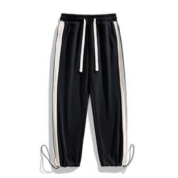 Mens Pants Men Spring Black Tactical Baggy Trendy Brand Style Sports Casual Trousers Loose Jogging High Street Harajuku Sweatpant 230620
