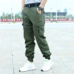 Men's Pants Men's Cargo Spring And Autumn Style Youthful Vitality Slim Simple Casual Large Size