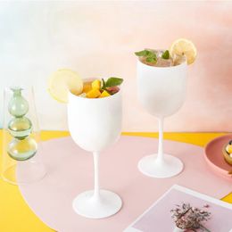 Wine Glasses with Champagne Flutes Glasses Plastic Wine Glasses Dishwasher-safe White Acrylic Champagne Glass Transparent Wine Glass 230620