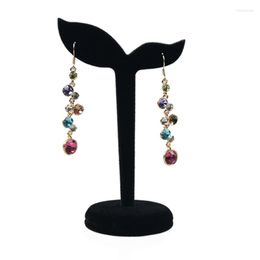 Jewellery Pouches Arrival Black Colour Velvet Earring Display Stand Props Stud Earrings Holder Rack Storage Dangle Tree Fashion Women