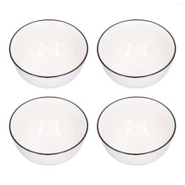 Bowls Ceramic Bowl Classic Design Underglaze Colour Rice 280ml Capacity Material For Dinning Room Household