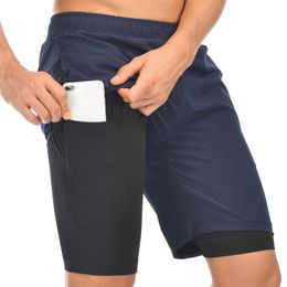 Mens Swimwear Summer Swimsuit Stretch Swim Trunks Quick Dry Beach Shorts with Zipper Pockets and Mesh Lining Board 230621