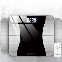 Body Weight Scales Composition Analyzer With Smartphone App Bluetoothcompatible Fat Scale Accurate Digital Bathroom 230620