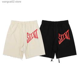 Men's Shorts Frog drift Fashion Streetwear SAINT MICHEAL Beach Basketball Casual Harajuku Summer Shorts Pants for men Clothing T230621