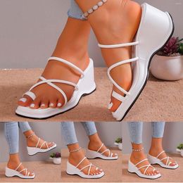 Sandalen Casual Slope Bottom Römische Schuhe Mode Damen Slipper Socken für Frauen Greifer Niedliche unterstützende Hausschuhe