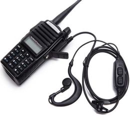 Baofeng walkie talkie dual PTT transmission headphone cable Baofeng BF-UV82 BF-UV8D walkie talkie headphone earphone