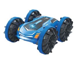 Amphibious Stunt RC Cars Remote Control Drift Machine 2.4Ghz Vehicle Double-sided Flip Waterproof Electric Toys For Kids gift