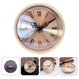 Wall Clocks Bell Decorative Pendant DIY Clock Quartz Silent Movement Metal Alloy Men's Tabletop