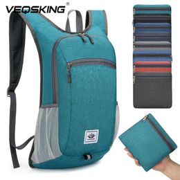 Backpacking Packs Portable Foldable Backpack Men Women Ultralight Folding Bag Outdoor Climbing Cycling Hiking Knapsack Travel Daypack 230621