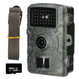 Hunting Cameras 16MP 1080P Portable Taking Trail Camera Outdoor Huntings Animal Observation Monitoring Po Video IP66 Waterproof 230620