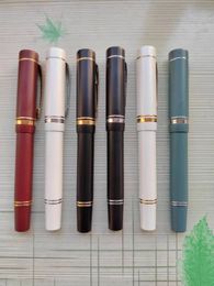 Fountain Pens Lemon M1 Piston Ink Metal Calligraphy Practice Fountain Pen Blade Long Knife Business Pen Nib Hand-Polished Writing Stationery 230620