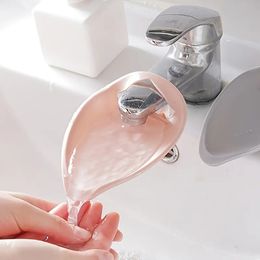 1pc Faucet Extender, Leaf Design Bath Spout Cover Sink Handle Extender