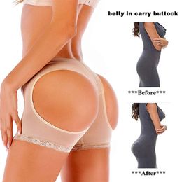 Waist Tummy Shaper Butt Lift Body Shaper Shorts Lace Butt Lifter With Tummy Control Female Booty Lifter Panties Sexy Shapewear Underwear 230621