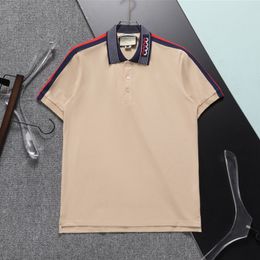 Designer di lusso estate Polo da uomo T-shirt Giacche moda Casual uomo Giacca fascia alta Primavera manica corta magliette Felpa pullover uomo abbigliamento sportivo