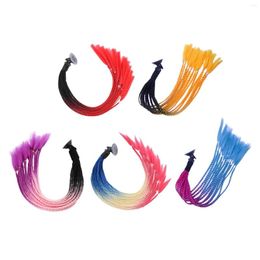 Motorcycle Helmets Helmet Pigtails Braids Dreadlocks Ponytail Braid Fit For Bicycle Female Men