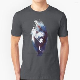 Men's T Shirts Death Run T-Shirts Pure Cotton O-Neck Shirt Men Bear