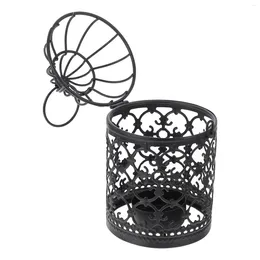 Candle Holders Tapered Candlestick Bird Cage Home Birdcage Holder Delicate Stand