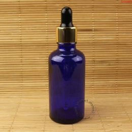 20pcs/Lot New Glass 50ml Essenttial Oil Bottle Dropper Cap Container Makeup Tool Vial 50g Packaging Empty Refillable Jarhigh qty Sbvom