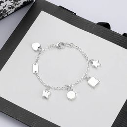New High Quality Designer Bracelet Chain SilverStar Gift Butterfly Bracelets Top Chains Fashion Jewellery
