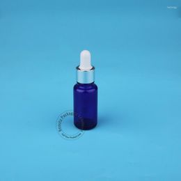 Storage Bottles Promotion 15ml 10pcs/Lot Glass Essential Oil With Dropper Bottle Small Empty Jar Silver Lid Refillbale Vial Cosmetic