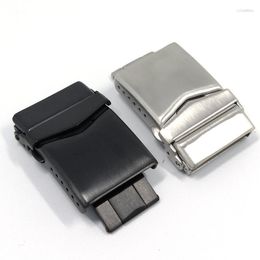 Watch Bands High Quality Band Buckle 22mm 18mm Fold Safety Clasp Stainless Steel Deployment For Ghost Diving Model