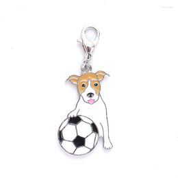 Keychains 2023 Animal Key Rings For Women Girls JACK Puppy Pet Dog Pendant Charm Gift Lovers Luxury Metal Car Chains KC008