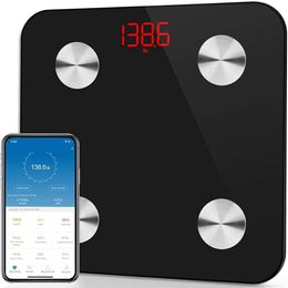 Body Weight Scales Airmsen Fat Scale Bluetoothcompatible Household Measuring Electronic Smart BMI 230620