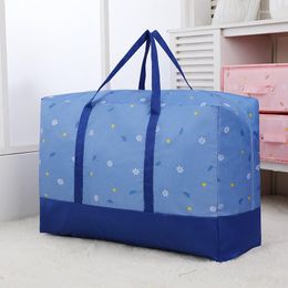 Storage Bags Portable Travel Closet Organiser Quilt Bag Wardrobe Finishing Package 6 Colours Quality Oxford Luggage