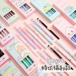 Pcs/lot Creative Animals Gel Pen Cute 0.5mm Black Ink Neutral Pens Promotional Gift Office School Supplies