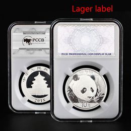 Storage Holders Racks 10 pieces Sizes 27mm40mm Graded IDENTIFICATION COIN DISPLAY SLABslabs collecting case boxstorage PCCB White color Insert pad 230621