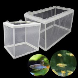 Aquariums Injured Fish Breeding Incubator Net Hanging Hatchery Isolation Box For Aquarium Accessory Separate Supplies SL 230620