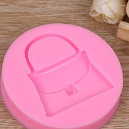 Baking Moulds Bag Shaped Silicone Mould Fondant Cake Moulds Soap Chocolate H618