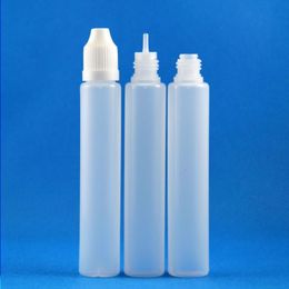 perfume bottle 30ml 1OZ PE Plastic Unicorn Pen Shape Bottles Child Proof Cap Needle Tips Lot 100 Sets Ilnur