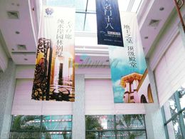 Two Side Digtal Printing Advertising Vertical Hang PVC Vinyl Banner