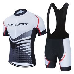 Cycling Jersey Sets Set Summer AntiUV MTB Mens Bike Bicycle Suit Pro Team Racing Uniform Clothes 230620