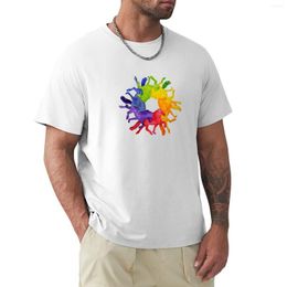Men's Tank Tops Herd The Rainbow T-Shirt Custom T Shirts Design Your Own Black Shirt Plain White Men